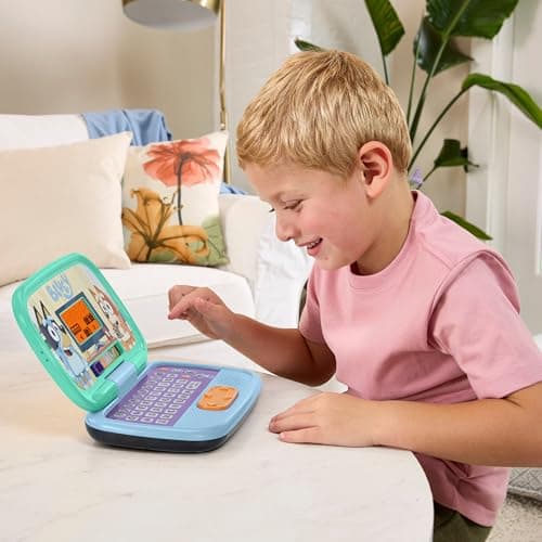 VTech - Bluey, My Interactive Computer, Children's Computer with Backlit Screen, 10 Educational Activities and Games, Gift for Children from 3 to 7 Years - Image 7