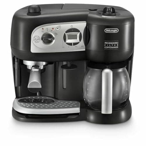 De'Longhi 2-in-1 Pump Coffee Maker, Espresso Machine BCO264.1, Black - Image 3