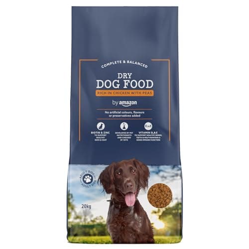by Amazon - Croquettes Complètes Pour Chien Adulte, Poulet aux Pois, 20kg, lot de 1 - Image 2