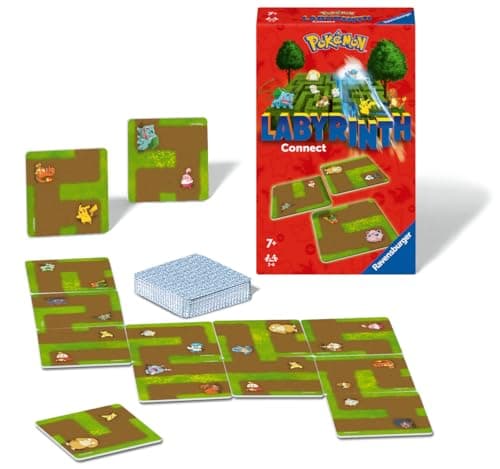 Ravensburger - Board Game - Pokémon - Labyrinth Connect - Family Board Game - Observation and Luck - Ages 7+ - 2-4 Players - 22579 - Image 5