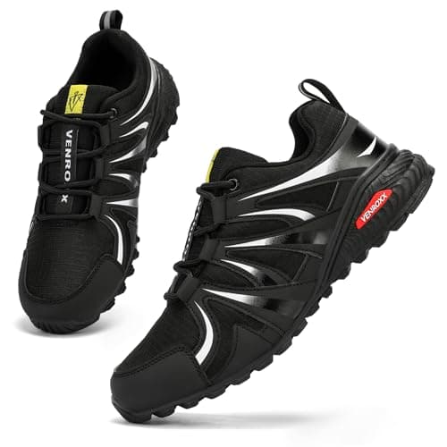 Men's Breathable Trail Shoes Lightweight Non-Slip Basketball Trekking Outdoor Sports Walking Shoes - Image 6