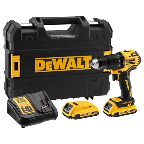 DEWALT - Cordless XR 18 V Brushless Impact Drill, Includes 2 x 2Ah Batteries, 1 x Charger and 1 x Transport Case, DCD709D2T-QW - Image 2