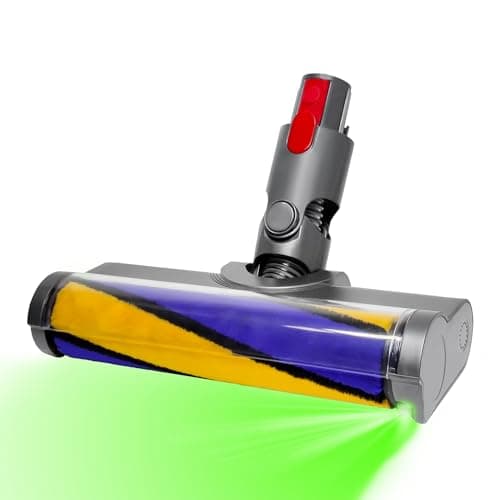 Dust Detection Brush Head Compatible for Dyson Vacuum Cleaners V7, V8, V10, V11, V15, Spare Parts, Hard Floor Accessories - Image 2