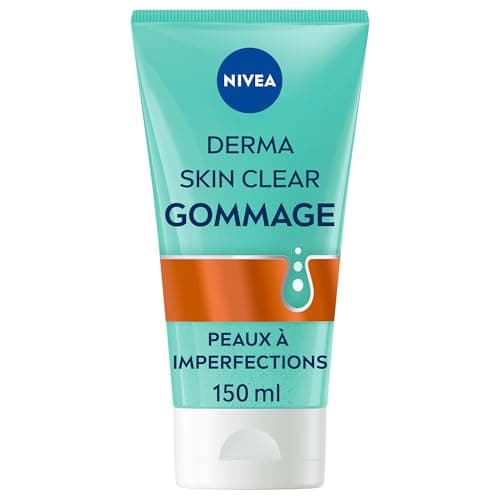 NIVEA Derma Skin Clear Face Scrub (1 x 150 ml) - Exfoliating Face Treatment for Blackheads - Exfoliating with Salicylic Acid & Niacinamide - Face Wash for Blemished Skin - Image 3