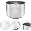 Linkidea Stainless Steel Inner Bowl for Rice Cooker, Fits Instant Pot Models PPC770 and PPC771, Dishwasher Safe, Uncoated - Image 5