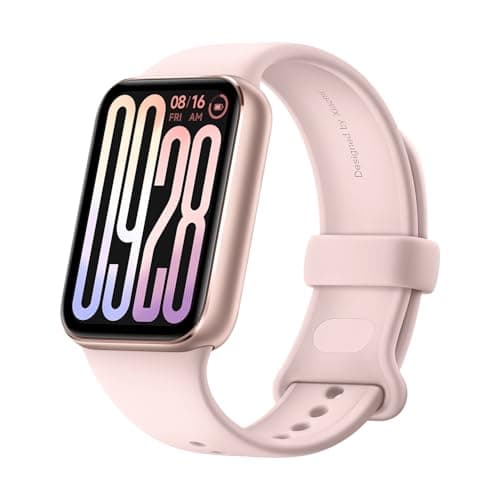 XIAOMI Smart Band 9 Pro, Sports Tracker, 1.74" Screen with Ultra-Thin Edges, 21 Days Battery Life, Improved Sleep Tracking, 150 Sports Modes, 5ATM, Compatible with Android and iOS, Dusty Pink - Image 2