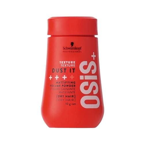 Schwarzkopf Professional OSiS Dust It Mattifying Powder For Hair Texturizing Instant Volume Root Removal On Dry Hair Strong Hold 10g - Image 3