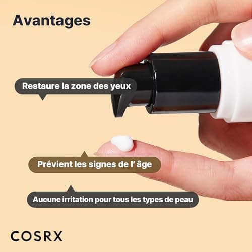 COSRX Snail Peptide Eye Cream with 73.7% Snail Mucin and Niacinamide - Brightening Korean Night Cream for Fine Lines and Dark Circles, Korean Skincare - Image 8