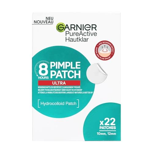 GARNIER - PureActive - Ultra Pimple Patch Anti-Imperfections - Réduit Visiblement les Boutons en 8 Heures, Ne Laisse Pas De Traces - Idéal Boutons Matures - Tous Types de Peaux - 22 Patchs (2 Tailles) - Image 2