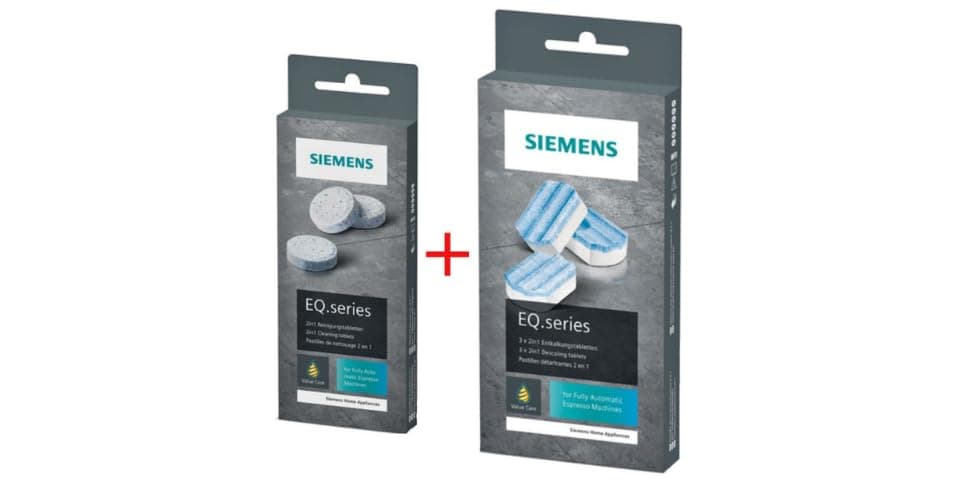Siemens TZ80001 Cleaning Tablets with 3 Descaling Tablets for EQ Series Coffee Machines (Pack of 10) - Image 5
