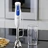 Braun MQ3000WH MultiQuick 3 Vario Aperitive, Hand Blender, 700 W, 2 Speed, Whisk, Mini Chopper 350 ml, Graduated Bowl 600 ml, Blue/White - Image 3