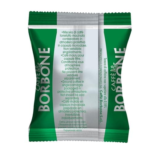 Caffè Borbone Respresso, Decaffeinated Dek Green Mix - 300 Capsules - Compatible with Nespresso® Domestic Machines* (3 Packs of 100) - Image 4