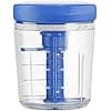 Jamie Oliver by Tefal Chop & Shaker 450ml, Quick, Stainless Steel Blades, Leak-Proof Lid, Inner Graduations, Vegetables, Onions, Herbs, Nuts, Dressings, Sauces, Marinades K1644344 - Image 2
