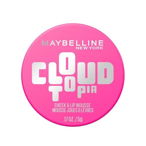 Maybelline New York – Multi-Purpose Foam Blush – Cheeks & Lips – Blurred Matte Finish – Light Texture – Lasts up to 14 Hours – Transfer Resistant – Cloudtopia – Shade : 04 Pink Daydream - Image 2