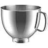 KITOART KSM150 Stainless Steel Mixing Bowl for KitchenAid Artisan & Classic Series 4.5 pin/5 liter Tilt-Head Stand Mixers, Silver, 5QT SSB - Image 8