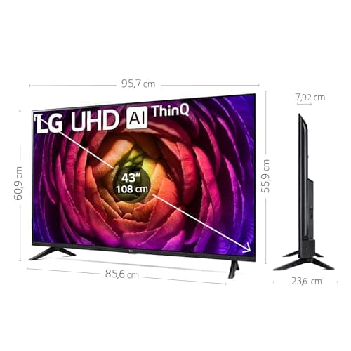LG TV Intelligente 43UR73006LA Wi-FI LED 43" 4K Ultra HD - Image 3