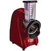 Russell Hobbs Desire Slice & Go Electric Grater [2 in 1] Red (Slicer and Grater with 3 Steel Accessories: Coarse & Fine, BPA & Dishwasher Free, Easy Storage & Cleaning) 22280-56 - Image 2
