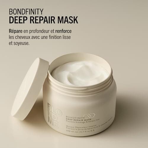 Schwarzkopf Professional BLONDME Bondfinity Deep Repair Mask Strengthening Hair Mask Creating Bonds Smoothing And Protecting Porous Hair Moisturizing And Softening 200ml - Image 5