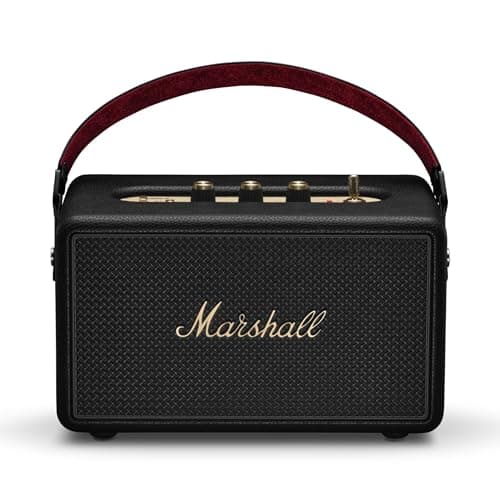 Marshall Kilburn III Bluetooth Enceinte Portable avec Plus de 50 h d’autonomie - Noir et Laiton - Image 3