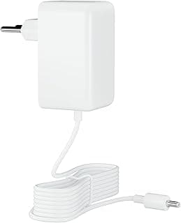 Amazon Echo Adaptateur secteur Amazon 22 W de rechange (blanc) pour Amazon Echo Dot Max (modèle 2025)