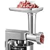 Gdrtwwh Meat grinder accessory Suitable for Kenwood Chef (KVC, KVL, KCC) and kMix (KMX), with 2 sausage filling tubes and 4 grinding plates - Image 4