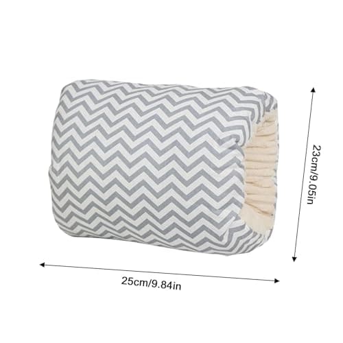 Coussin de bras confortable pour berceau, coussin d'allaitement doux, confortable et lavable avec trou de bras pour allaitement, voyage, maman, - Image 6