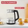 Tefal KI6058 Glass Kettle, Electric Kettle, Graduation, 1.7 L Capacity, Easy to Clean, Black - Image 5