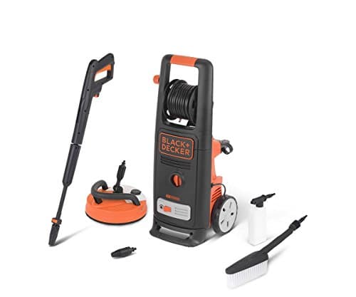 Black+Decker High Pressure Washer BXPW2000PE with Patio Cleaner and Fixed Brush (2000 W, 140 Bar, 440 l/h) - Image 2