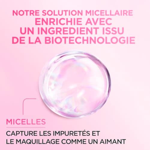 GARNIER Skin Active - All in 1 Micellar Solution - Cleanses, Removes Makeup, Soothes - Micelles and Vegetable Glycerin - Fragrance Free - Vegan & Cruelty Free - Face, Eyes, Lips - Sensitive Skin - 700 - Image 5