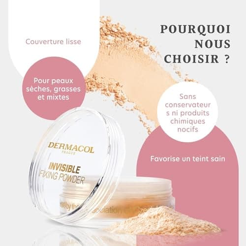 Dermacol Invisible Fixing Natural Poudre 13 g - Image 7