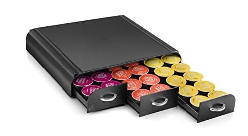 CEP Coffee Capsule Pod Holder Organizer with 3 Drawers, Nespresso Compatible, Take A Break, Black - Image 7