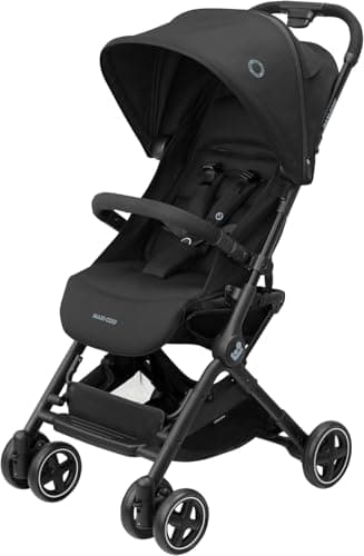 Maxi-Cosi Lara², Poussette Canne, 0-4 ans, 0-22 kg, Poussette Bebe Légère et Compacte, 3 Positions d'Inclinaison, Position Allongée, Pliage Automatique, Bandoulière, Essential Black - Image 3