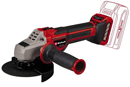 Einhell Professional Cordless Angle Grinder TP-AG 18/125 CE Q Li Power X-Change (18 V, Ø 125 mm, cutting depth 33 mm, motor without carbon, constant electronics, without cutting disc or battery) - Image 2