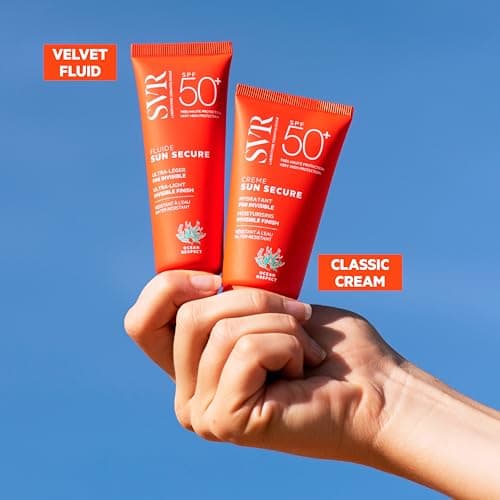 SVR - Sun Secure Fluide SPF50+ - Fluide solaire invisible toucher sec – Très haute protection UVA, UVB, infrarouge & lumière visible – Peaux sensibles – Niacinamide, Vitamine E – 50 ml - Image 9