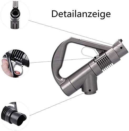 Replacement Handle Compatible for Dyson DC19 DC23 DC26 DC29 DC32 DC36 DC37 Vacuum Cleaners (Grey/Titanium) - Image 6