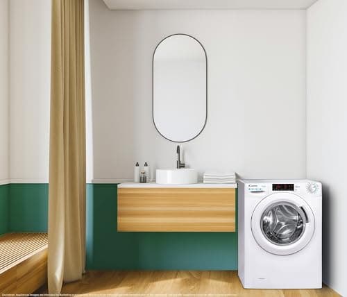 CANDY Washing machine CS1412TME/FR - 12 kg, 1400 rpm, Inverter motor, Class B, White - Image 5