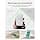 Belkin UltraCharge 3 in 1 Qi2 Induction Charger, Magnetic Charging Dock 25W, Wireless Charger with MagSafe for iPhone 17, iPhone Air, Apple Watch, AirPods, Pixelsnap with 45W Charger, White - Image 6