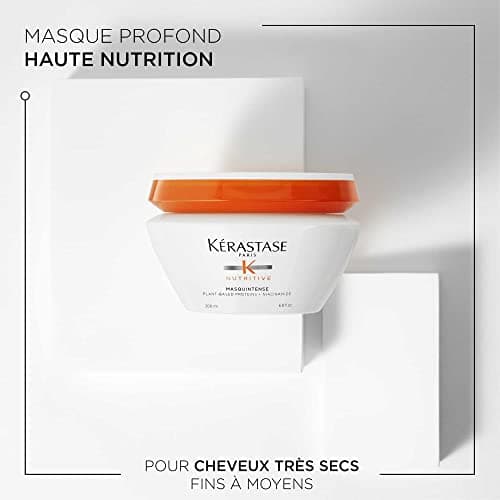 KÉRASTASE Nutritive - Masquintense - Nourishing Mask with Essential Nutrients - Nourishes & Protects Hair - +89% Immediate Nutrition - 72 Hours of Nutrition - Dry & Damaged Hair - 200 ml - Image 4