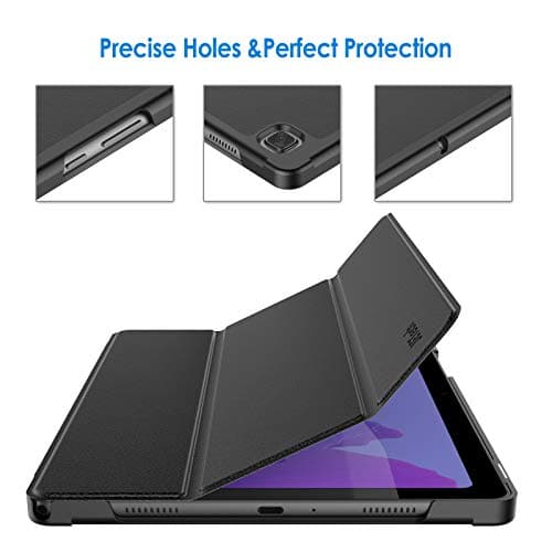 JETech Case for Samsung Galaxy Tab A7 10.4 Inch 2020 (SM-T500/T505/T507), Slim Stand Hard Back Cover Case (Black) - Image 6