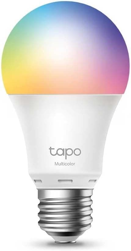 Tapo Ampoule Connectée WiFi, Ampoule LED E27 Multicolore 2500K-6500K, Dimmable 8.7 W 806Lm, Compatible avec Alexa et Google Home, Commande Vocale, Economie d'énergie, L530E