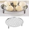 Joyzan Steam Rack, Stainless Steel Removable Pressure Cooker Home Kitchen Camping Outdoor Tray Round Cooker Rack Cooking Basket Set Instant Pot Egg Rack Cooling - Image 4