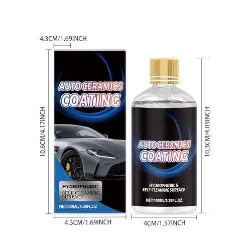 Revêtement Céramique Pour Voitures | 100 ml Liquide de Polissage Automobile Imperméable | Traitement Polish Liquide pour Auto - pour Propriétaires de Camions Professionnels du Détail - Image 6