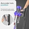 OUTBROS Vacuum Cleaner Holder, Compatible for Dyson V15 V12 V11 V10 V8 V7 V6, Cordless Vacuum Cleaner Holder Storage Organizer, Black - Image 4