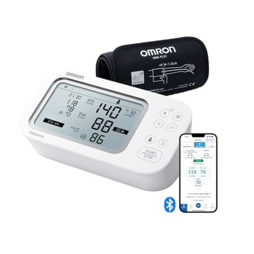 OMRON X7 Smart AFib Blood Pressure Monitor | Screening for Atrial Fibrillation with Every Blood Pressure Control | Clinically Validated, Including Pregnancy and Diabetes | Intelli Wrap Cuff 22-42cm - Image 3