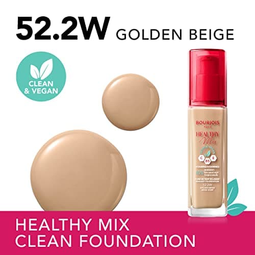 Bourjois - Fond de teint Healthy Mix Clean - 52,2 W Beige doré - Image 3