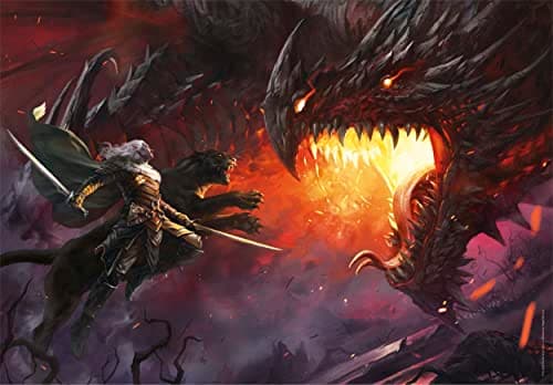 Clementoni Dungeons & Dragons-1000 Pieces-Puzzle, Entertainment for Adults-Made in Italy, 39735 - Image 3