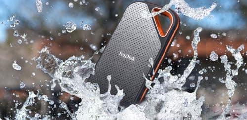 SanDisk Extreme PRO 2TB External Solid State Drive (Portable NVMe SSD, Up to 2000MB/s Read/Write, USB-C, IP65 Rated Dust and Water Resistant) Black - Image 3
