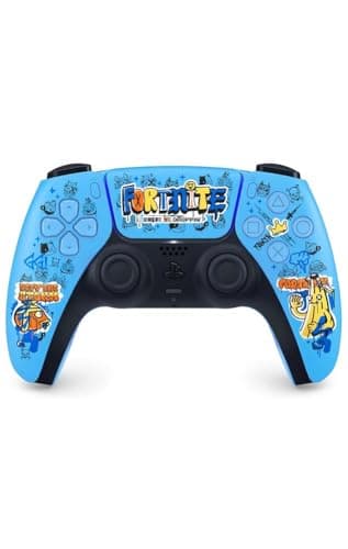 Sony, Manette PlayStation 5 officielle DualSense, Sans fil, Batterie rechargeable, Bluetooth, Compatible avec PS5, Édition : Fortnite - Image 2
