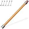 Telescopic Tube for Dyson V7 V8 V10 V11 V15, Telescopic Quick Release Handle for Dyson Vacuum Cleaner Extension Tube Accessory 72 cm - Orange - Image 2