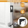 1 lot pour support de sonnette Ring sans perçage, support adhésif pour sonnette Ring Doorbell pour nouvelles batteries de porte vidéo (version 2024), accessoires, supports de porte adhésifs - Image 5